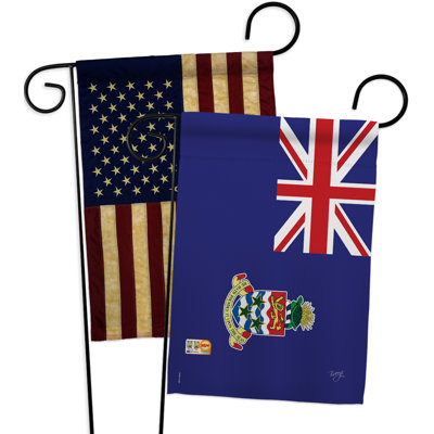 Double Sided 18.5'' H x 13'' W Polyester Garden Flag