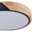 Drexton Wood LED Flush Mount Ceiling Light-1369691307