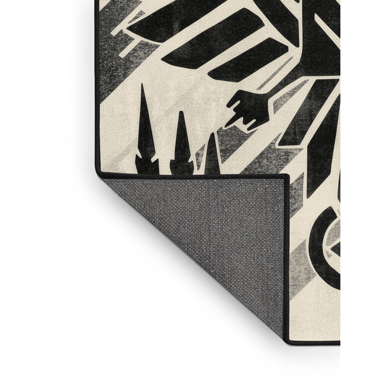 Tapis moelleux moelleux d'inspiration mondiale Pitkin, 8 x 10