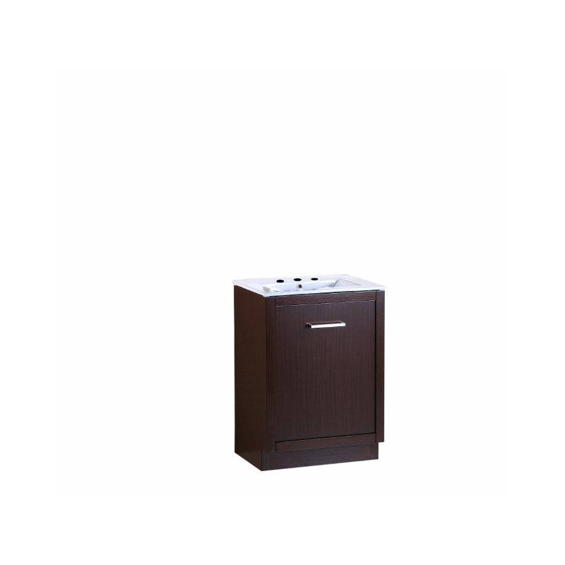 Cremona 24'' Single Bathroom Vanity with Ceramic Top