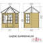 Georgia 7 x 6 Ft. Shiplap Summer House-29354216