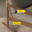 Chaise berçante en bois massif-100384753