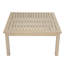 TABLE BASSE PERLA, BLANC CLAIR