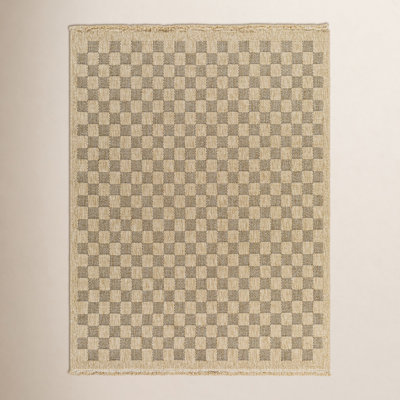 Abbie Checkered Outdoor Rug