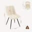 45.5cm H Velvet Upholstered Side Chair-1971489837