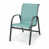 Dupione Aquamarine Sling/Anthracite