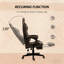 Fauteuil inclinable pivotant en polyuréthane