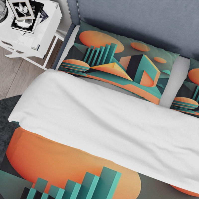  Bedding, King Duvet Cover + 2 King Shams