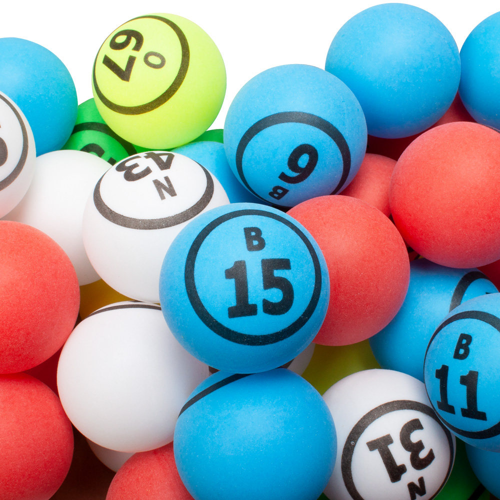 GSE 5-lagig Genähte Bingo-Karten Mit Quick-Clear - 50 Stück Premium-Set