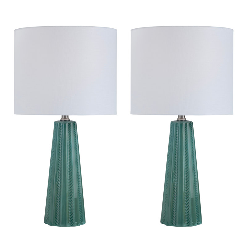 Ceramic Table Lamp With Shade