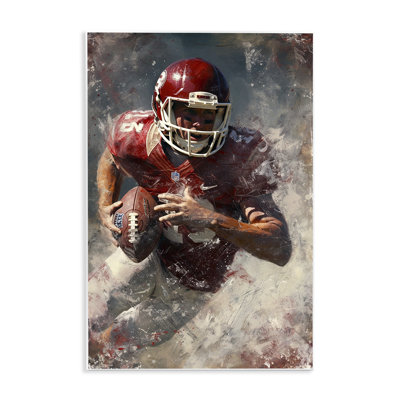 Plaque murale Eye On The End Zone, design par Ray Powers