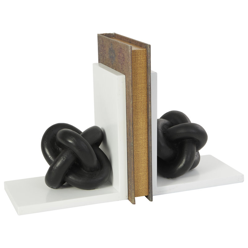 Ensemble de serre-livres Domeniks, Noir