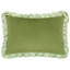 Geometric Green Rectangular Cushion Cover