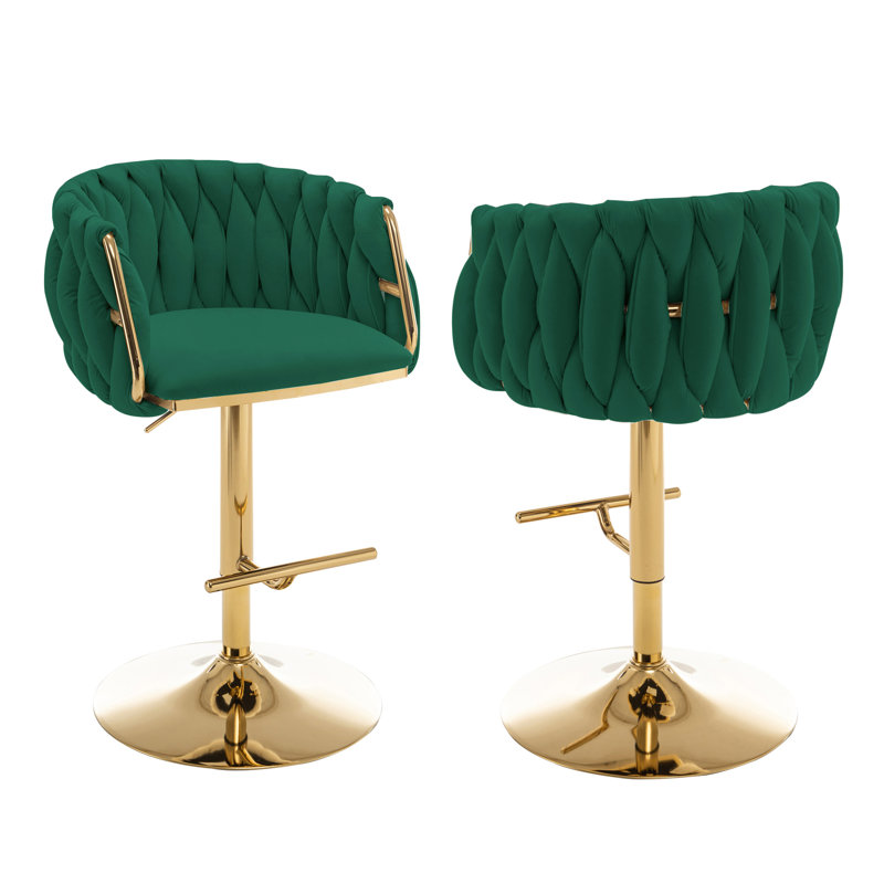 Tabouret Mager, Vert émeraude