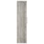 Armoire haute Myerson Grey Driftwood à 2 portes en bois d'ingénierie