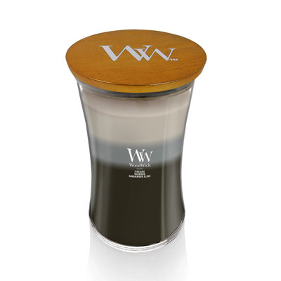  Warm Woods Scented Trilogy Large Hourglass Candle