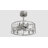 Sylvia 20" Caged Crystal Ceiling Fan With Remote Control and Light Kit Included-740981999