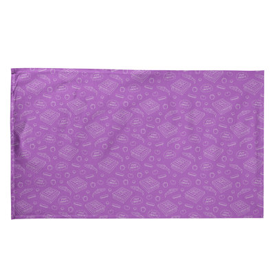 Torchon à motif de couleur pizza background
