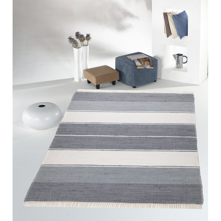 Leonhardt Hand Woven Cotton Indoor Rug
