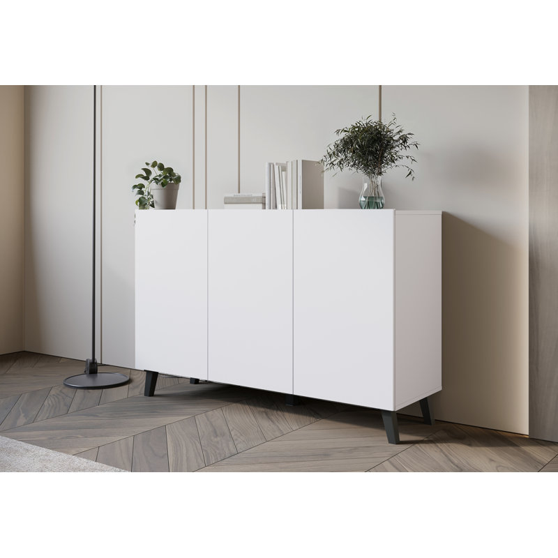 Demitric 120cm Sideboard, White