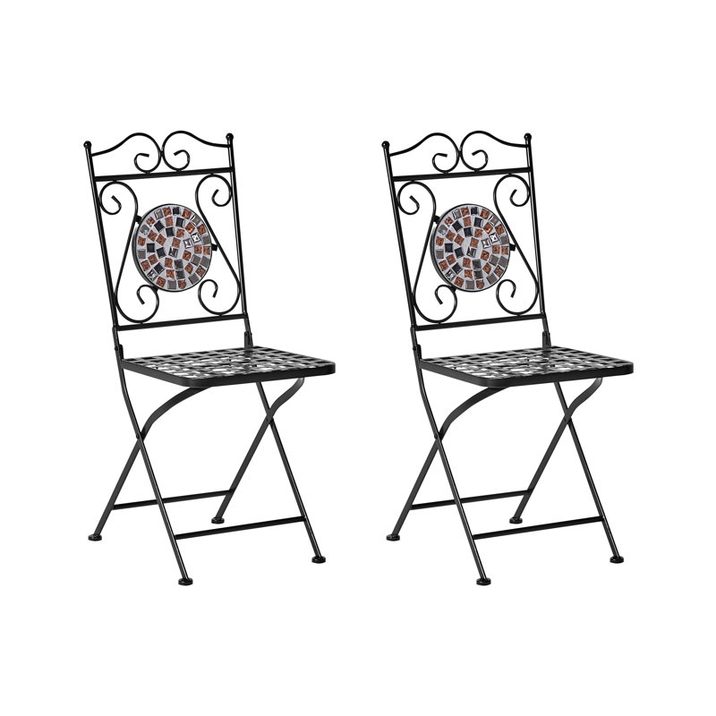 Arianys Folding Patio Dining Side Chair