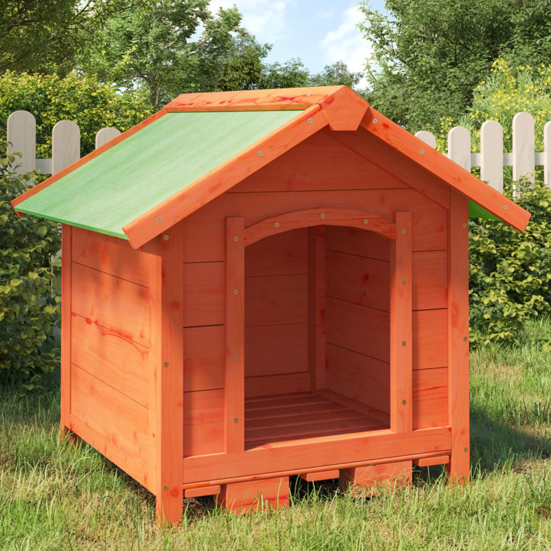 Pin en bois massif pour chien 25,6 "x 25,6" x 24,2 "Archie & Oscar ™