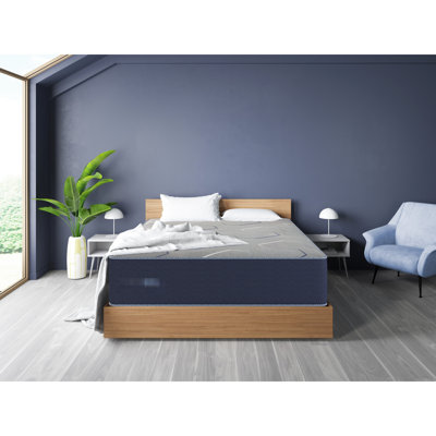 Dual Cooling Full Mattress Featuring , - Point Relief, And Improved Airflow Navy Blue Size Sleep With Technology, Marvelous Middle Coil, Foam 12 Inches Thick