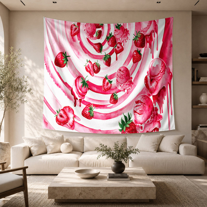 Tapisserie murale Desserts, 68 po x 80 po