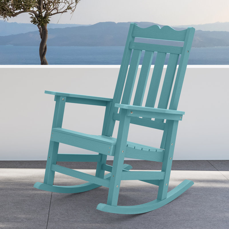 Fauteuil Adirondack 1 pièce Kailan, Bleu lac