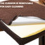Lit superposé pour chien et chats avec marchepied et coussin amovibles, coussin à gratter pour chat, coussin d'intérieur robuste pour animaux de compagnie, perchoir