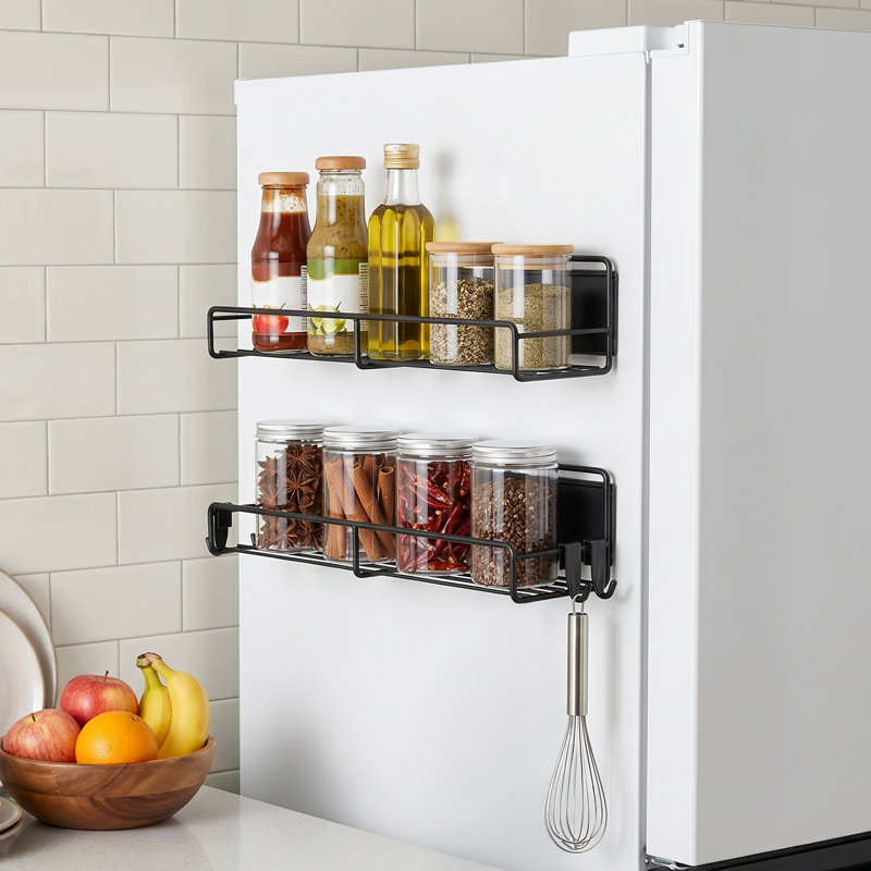 Wall Mounted Required Spice Rack