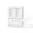 Disar 24" Single Bathroom Vanity Base Only in White