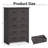 Airlee 31'' W 5 - Drawer Dresser-1311576158