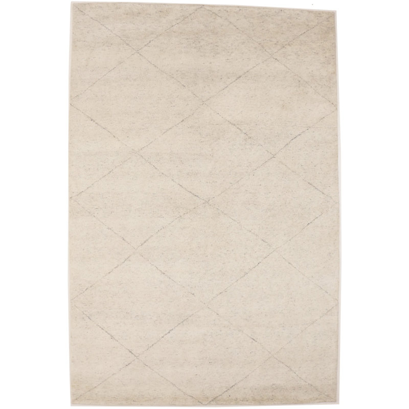 Tapis oriental crème / beige tribal 6X9