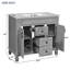 Meuble-lavabo 36 po avec lavabo supérieur-974234505