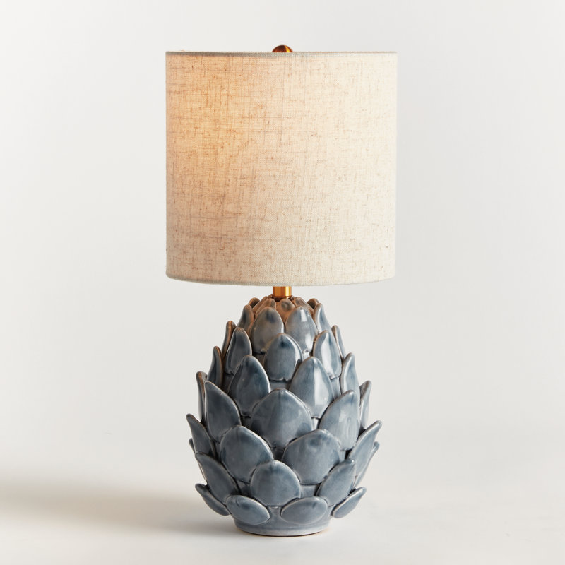 Lampe de table Landover Carciofo, 16", Bleu