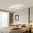 Flush Mount White Light Geometrical LED Ceiling Light