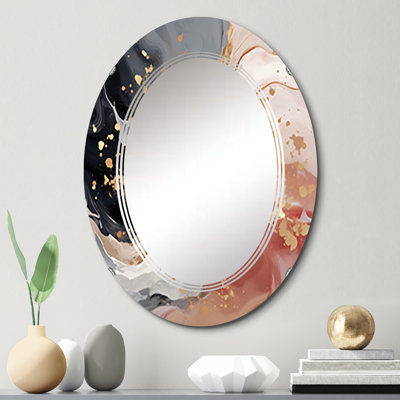 Tatoro - Miroir mural moderne ovale