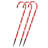Plastic Freestanding Christmas Candy Canes Outdoor Lights