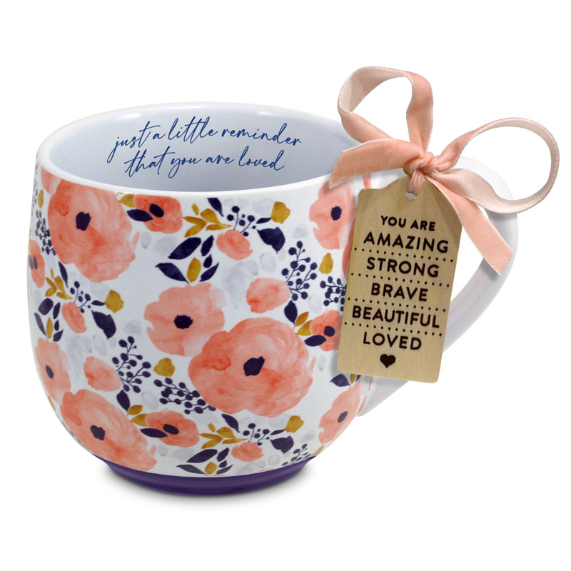 Mug Blooming Joy You Are Love 18Oz