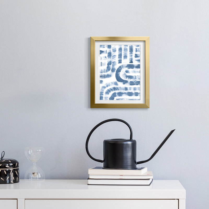 Dye Maze II -Framed Print