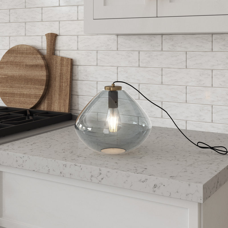 Luminaire suspendu or 1 lumière Fiffia