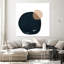 «Circular Abstraction», reproduction d'art sur toile géante 72 po x 72 po-59885048