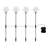 Battery Operated Snowflake Yard Lights