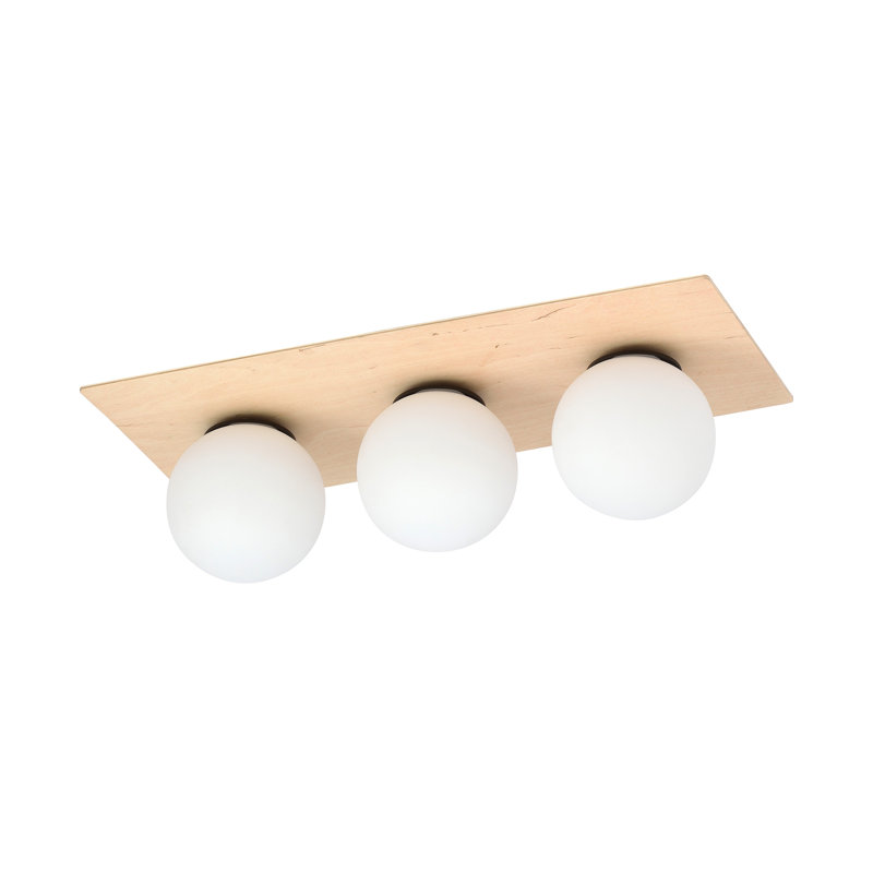 Mcgahey Glass Flush Mount