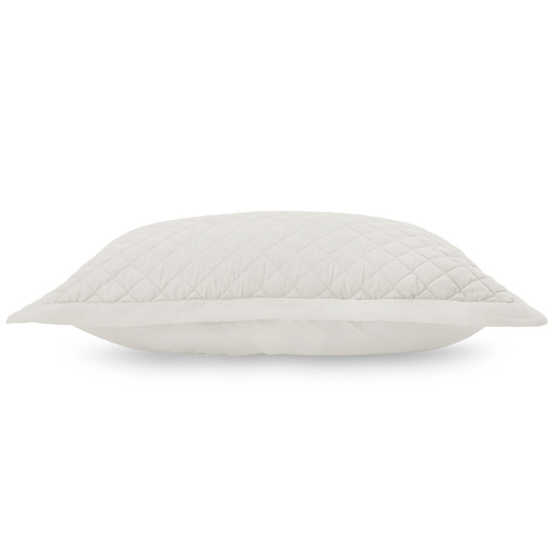 Lux Sham Set, Standard, Ivory