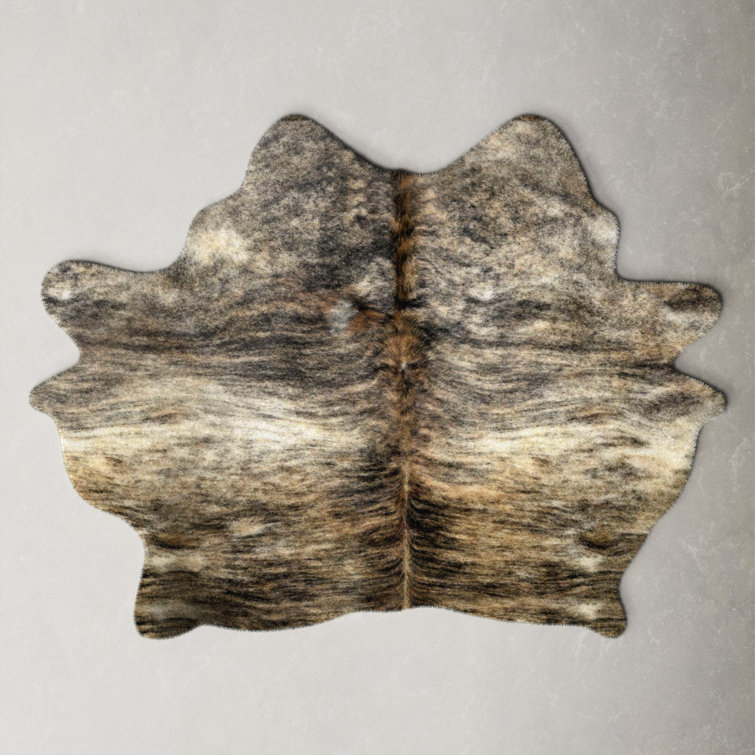 Charlize Hand Curated Cowhide Contemporary Light Exotic 27 Area Rug