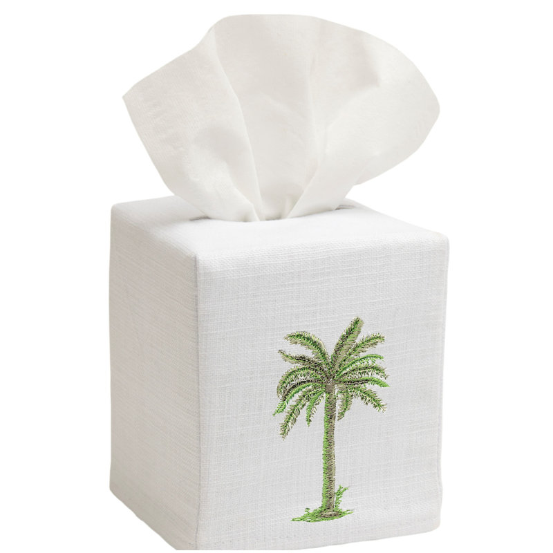 Housse pour boîte de tissu palm tree Temescal