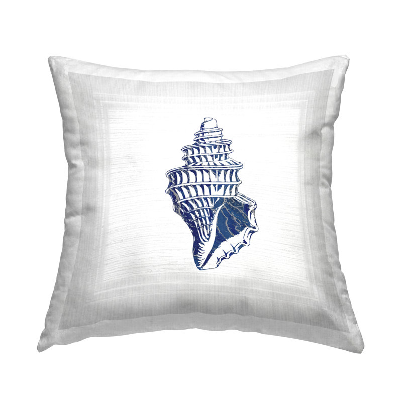 Coussin Blue Conch