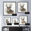 « rainsoft cerf », impression encadrée-1667625313